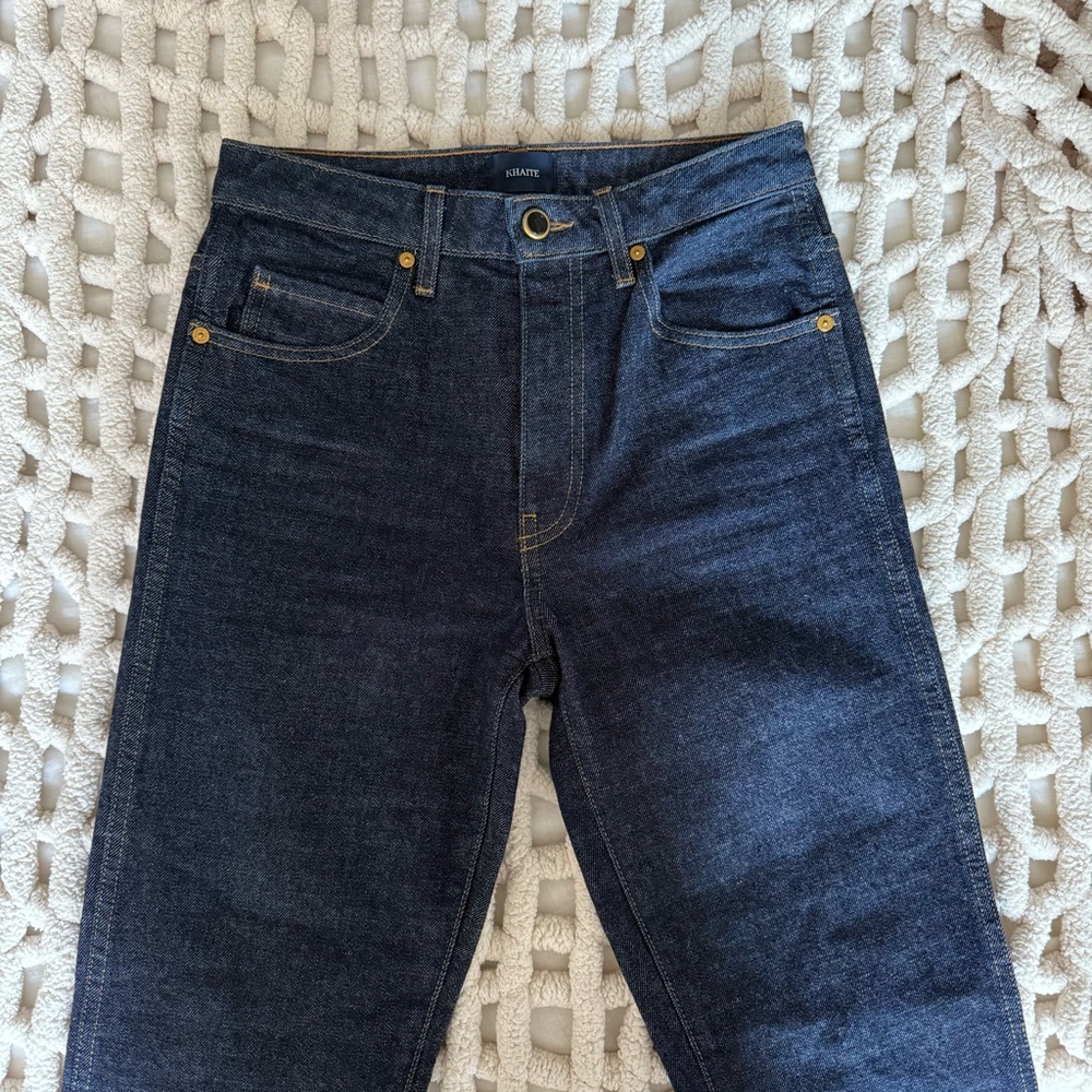 Khaite Vivian Jean dark wash